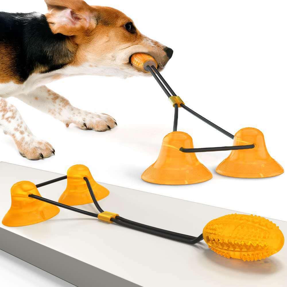 Interactive Suction Cup Pet Toy: Engage And Entertain Your Furry Friend!-0