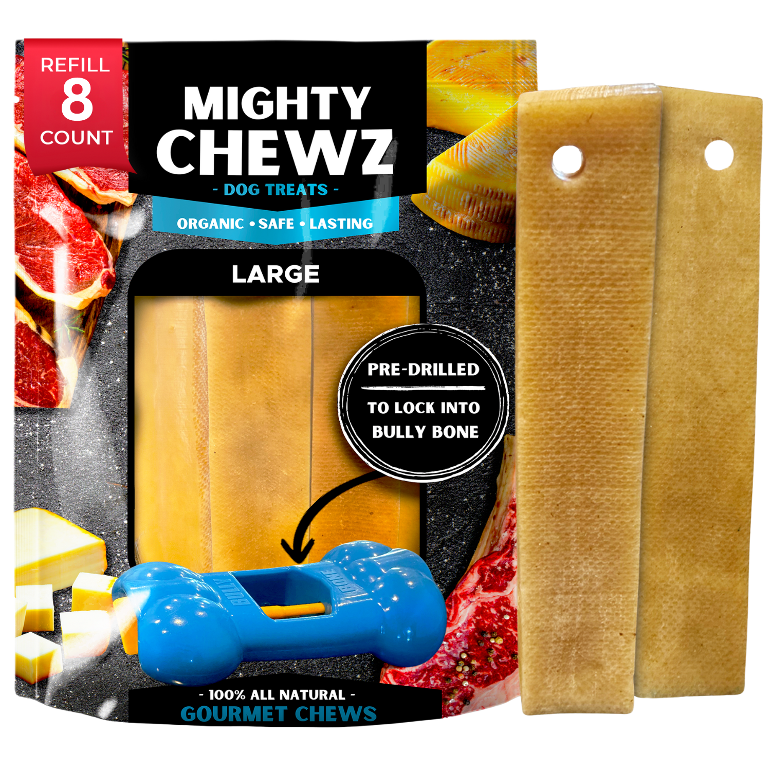 4 Pack Large Yak Cheese - Refill Pack-5