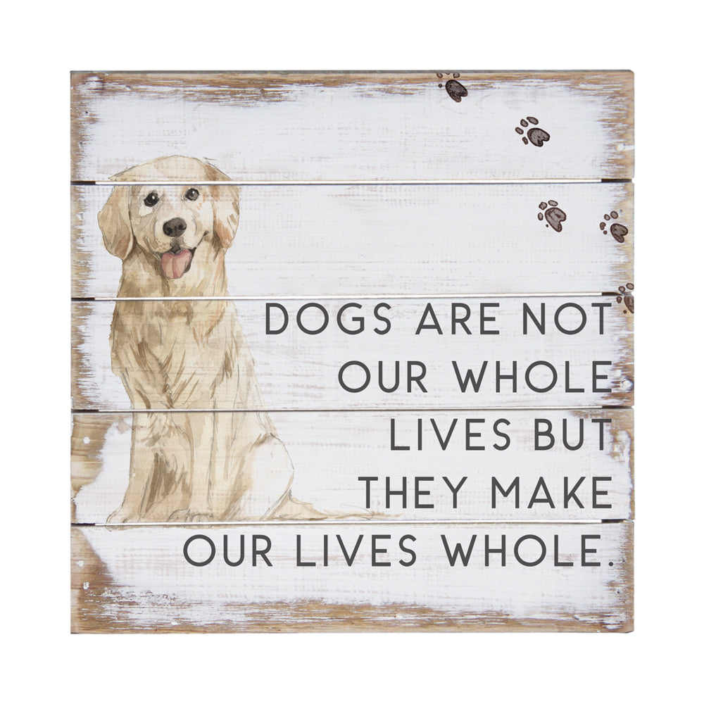 Dogs Whole Lives Wall Art