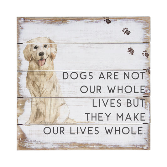Dogs Whole Lives Wall Art